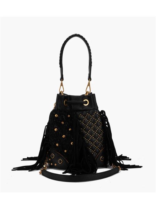 legacy bucket synt.sye+cloth LA CARRIE | 152M-EM-304-SSCBLACK